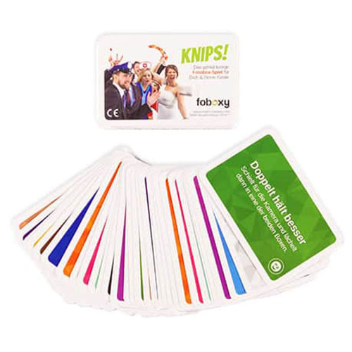 Das KNIPS Fotobox Kartenspiel